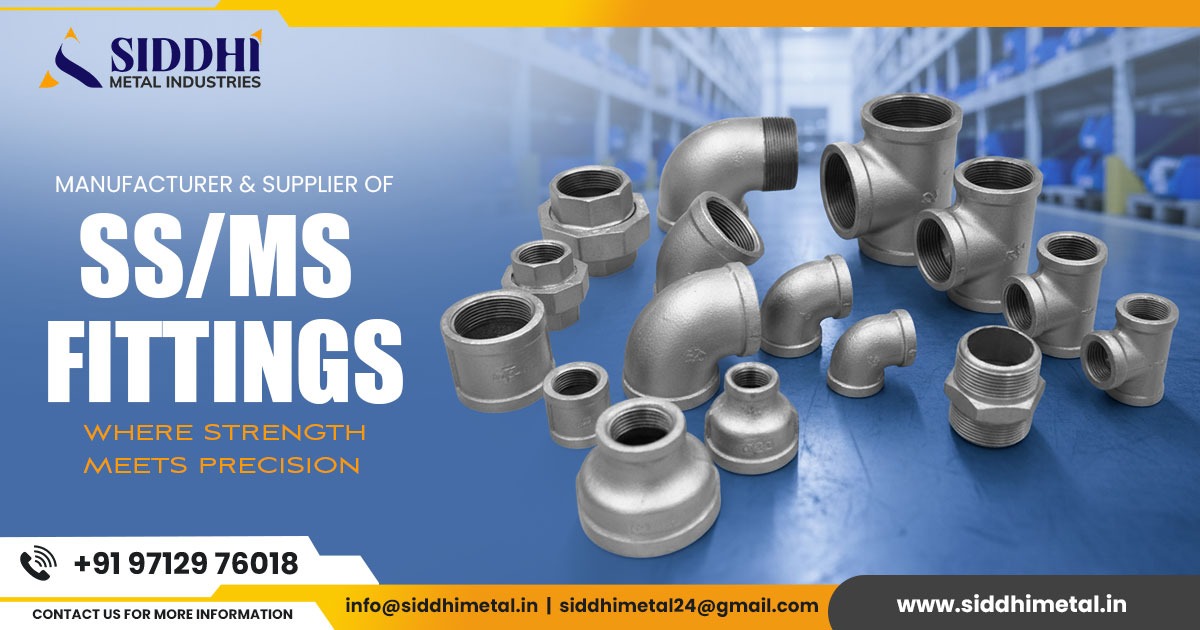 Stainless Steel and Mild Steel Fittings in Maharashtra