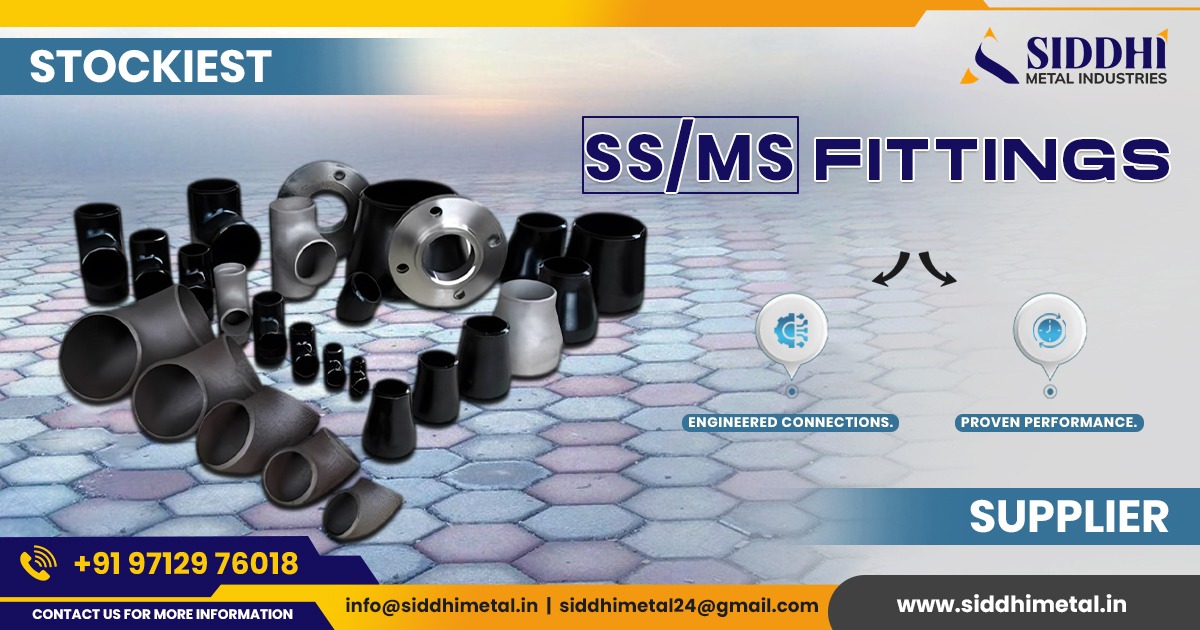 SS and MS Fittings in Rajasthan