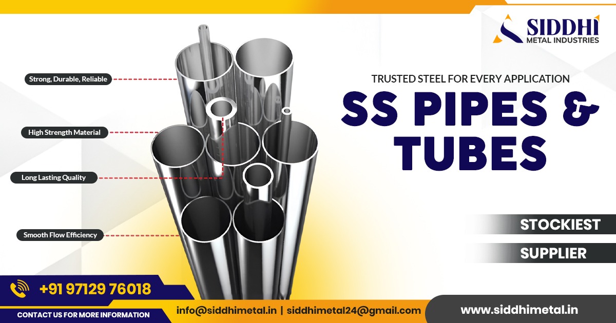 Stainless Steel Pipes and Tubes in Odisha