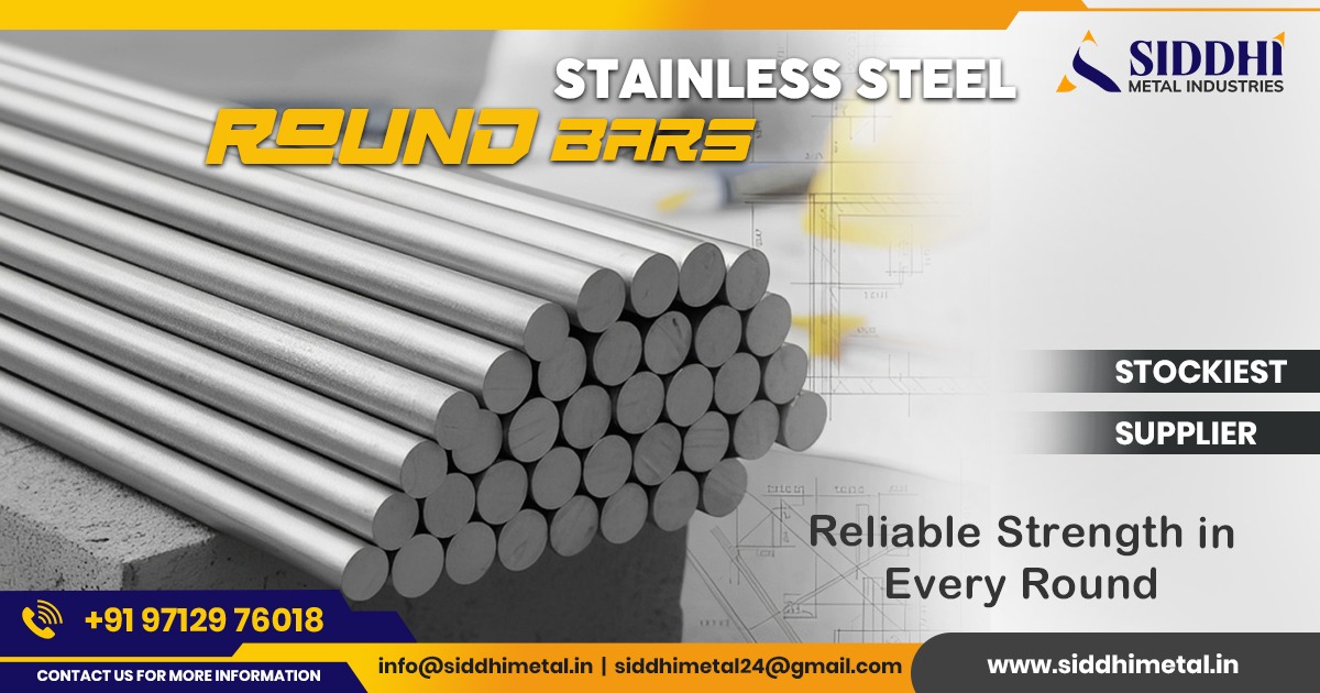 Stainless Steel Round Bars in Madhya Pradesh