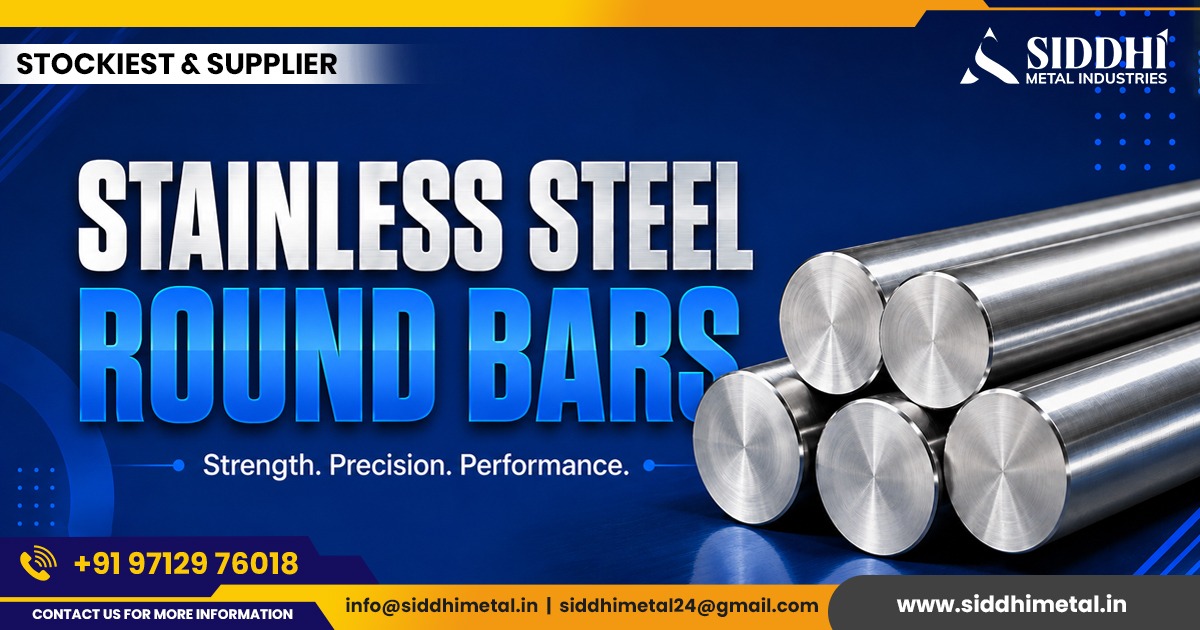 Stainless Steel Round Bars in Punjab