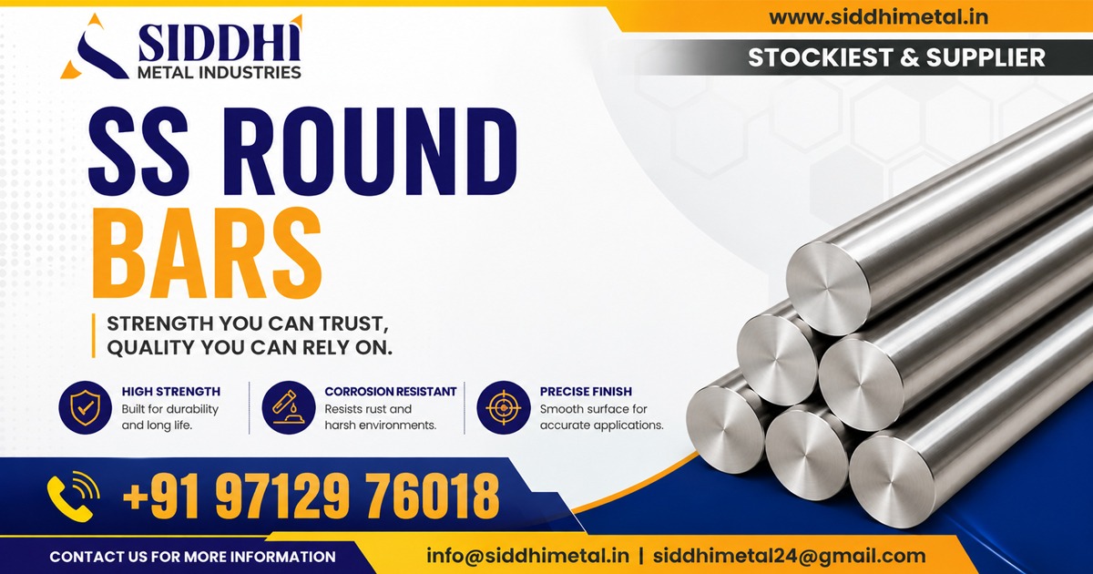 Stainless Steel Round Bars in Uttar Pradesh