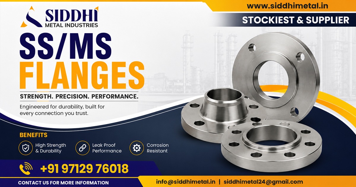 SS and MS Flanges in Telangana