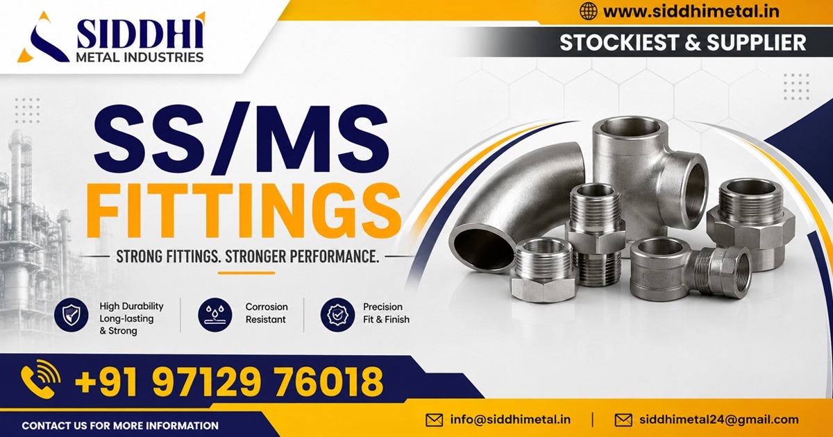 SS and MS Fittings in Tamil Nadu
