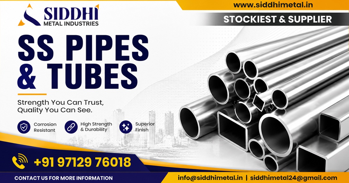 Stainless Steel Pipes and Tubes in Telangana
