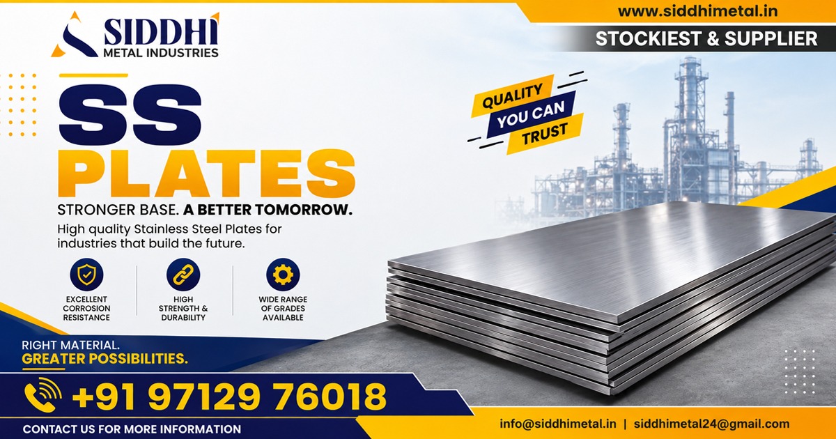 Stainless Steel Plates Supplier in Tamil Nadu