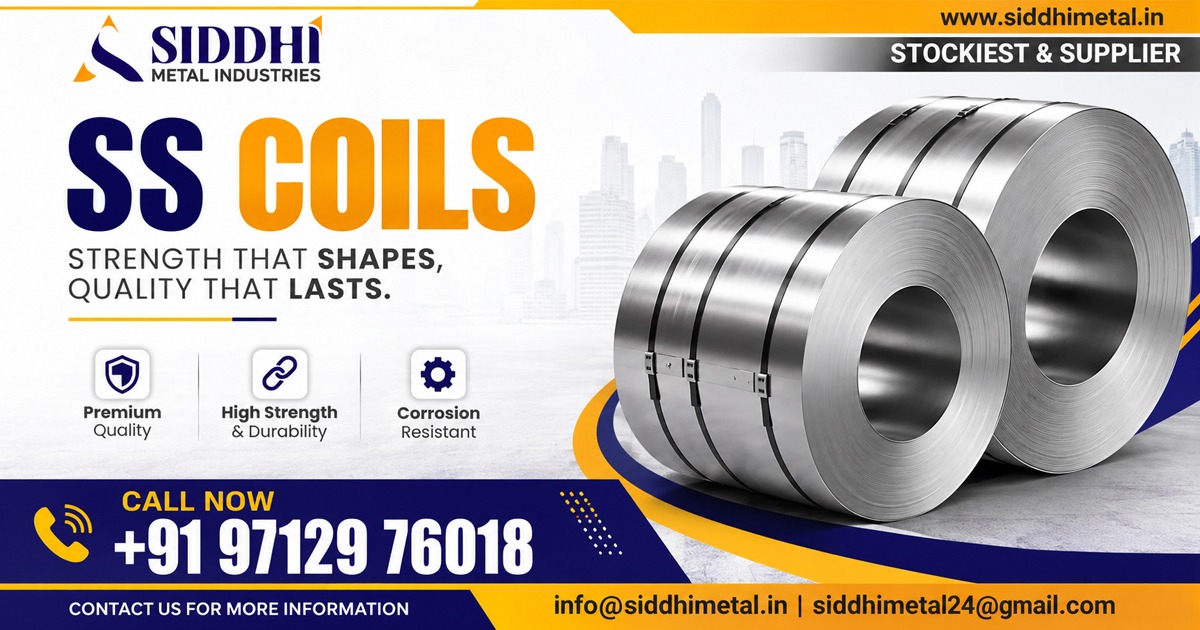 Supplier of Stainless Steel Coils in Rajasthan