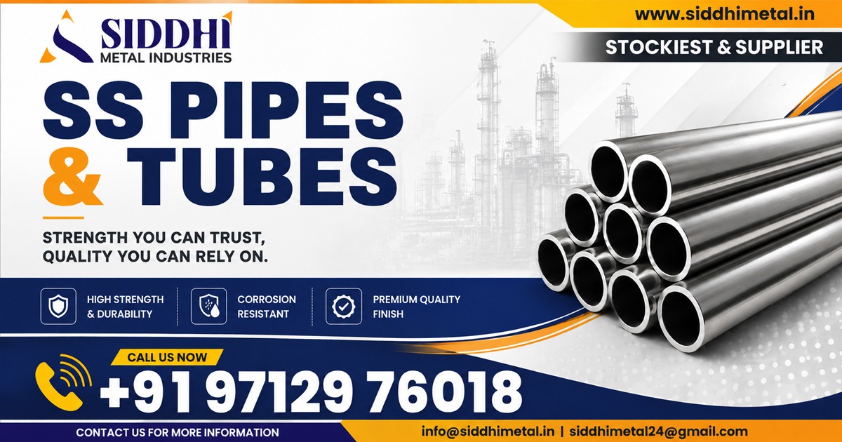 SS Pipes and Tubes Supplier in Odisha