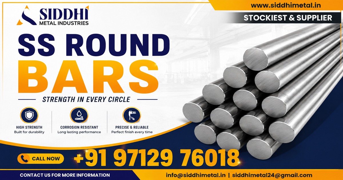 Stainless Steel Round Bars in Telangana