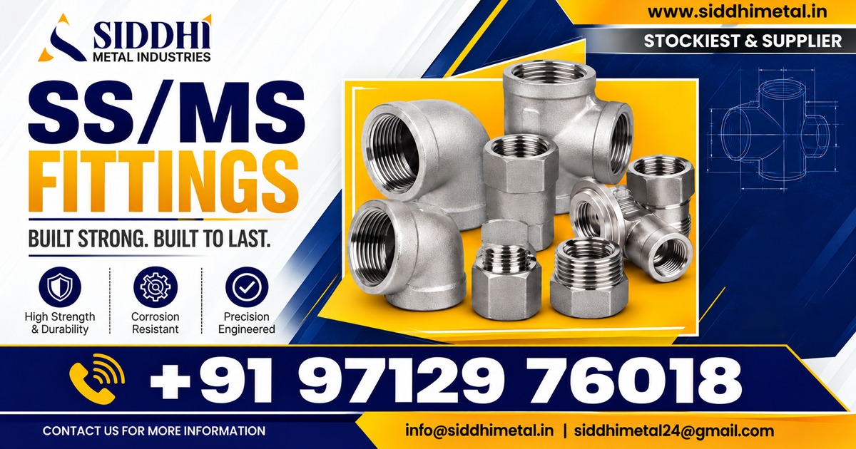 SS and MS Fittings Supplier in Odisha