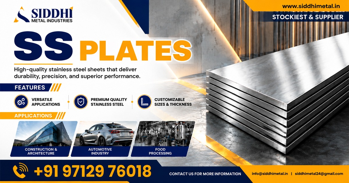 Stainless Steel Plates Supplier in Karnataka