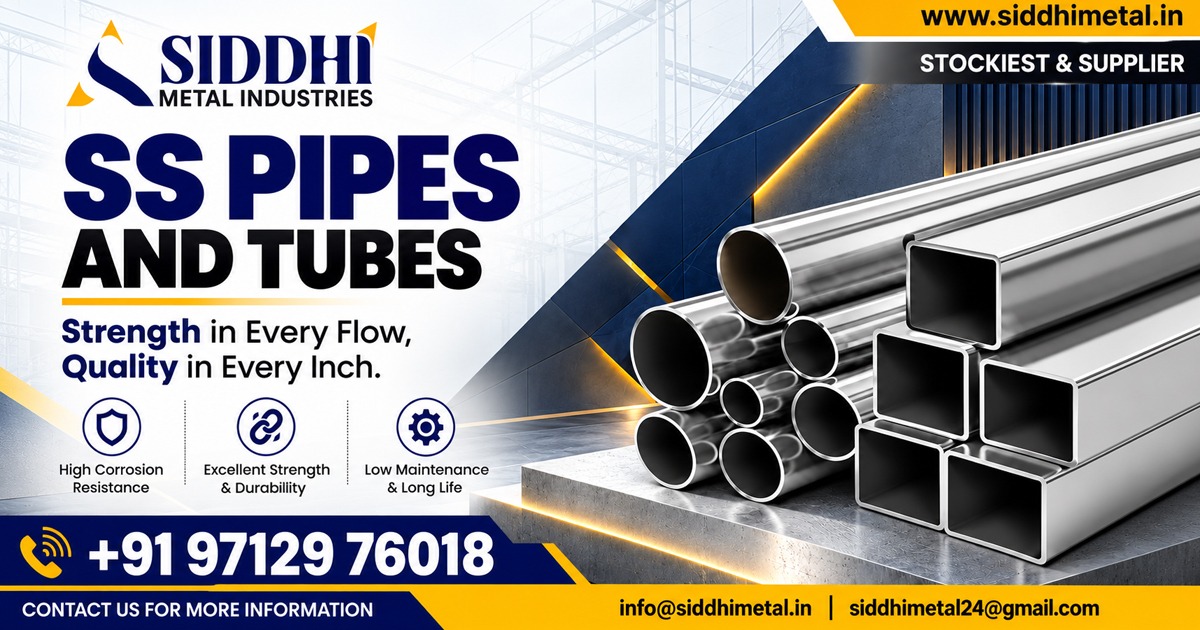 Stainless Steel Pipes and Tubes Supplier in Rajasthan