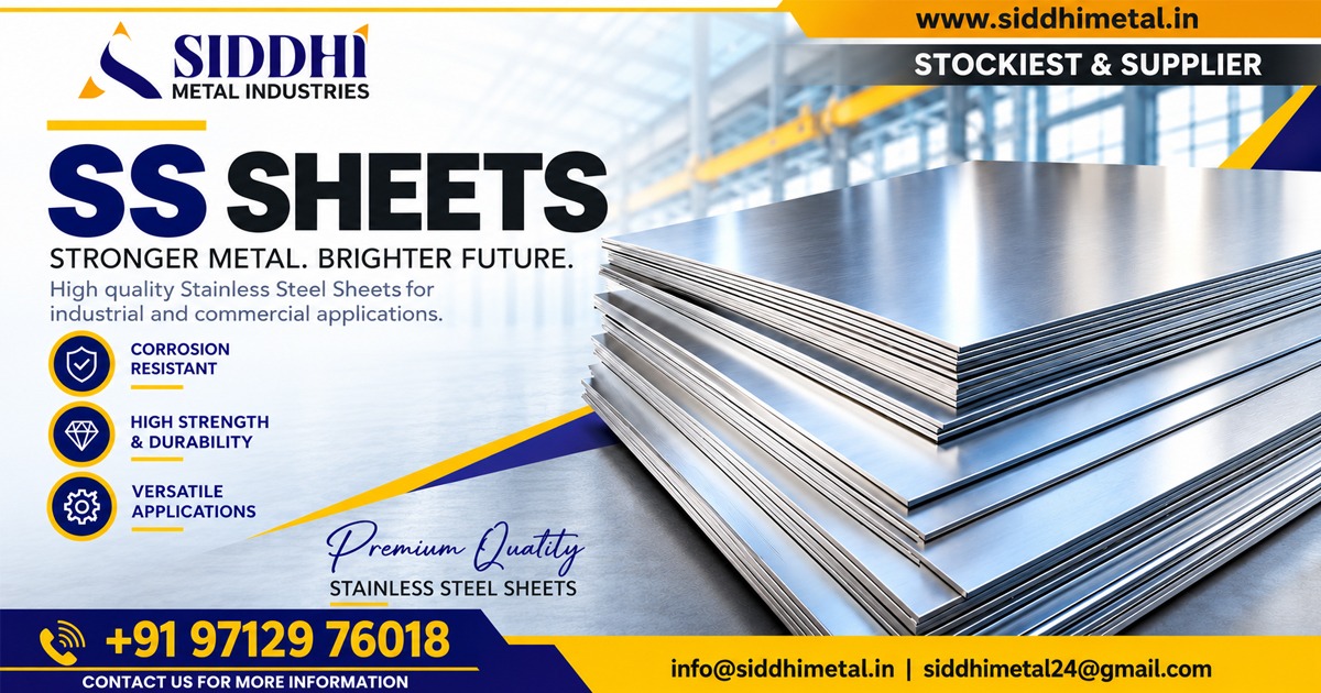 Supplier of Stainless Steel Sheets in Odisha