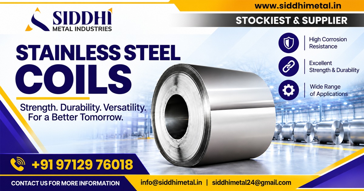 Stainless Steel Coil Supplier In Chhattisgarh